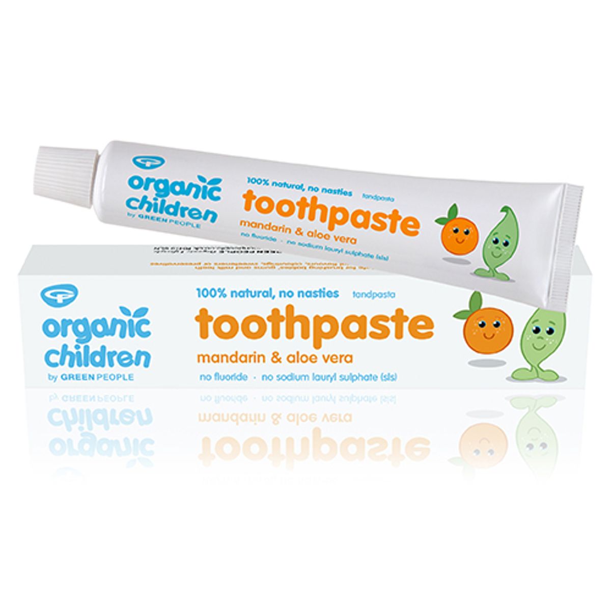 Green People Mandarin Toothpaste with Fluoride (50 ml)