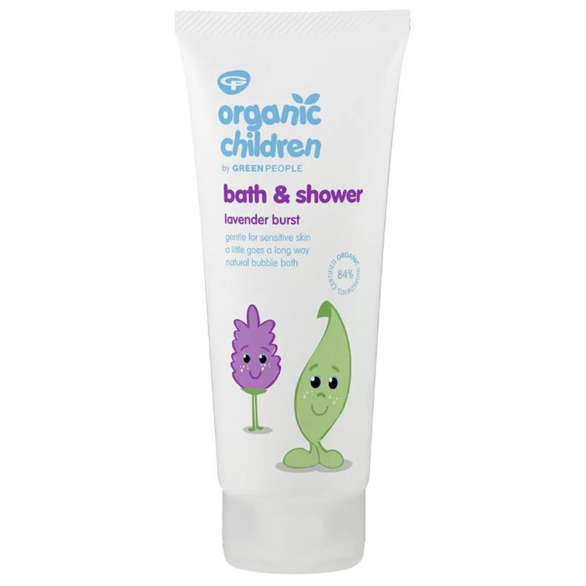 Green people organic children bath & shower lavender burst 200ml