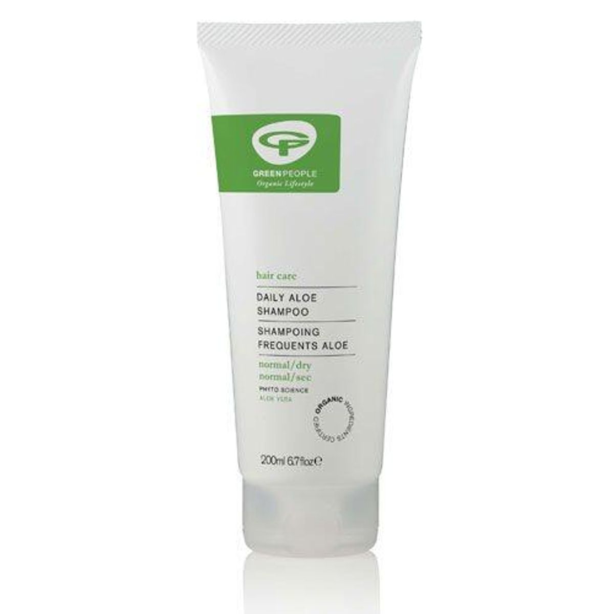 Green People Shampoo daily aloe, 200ml