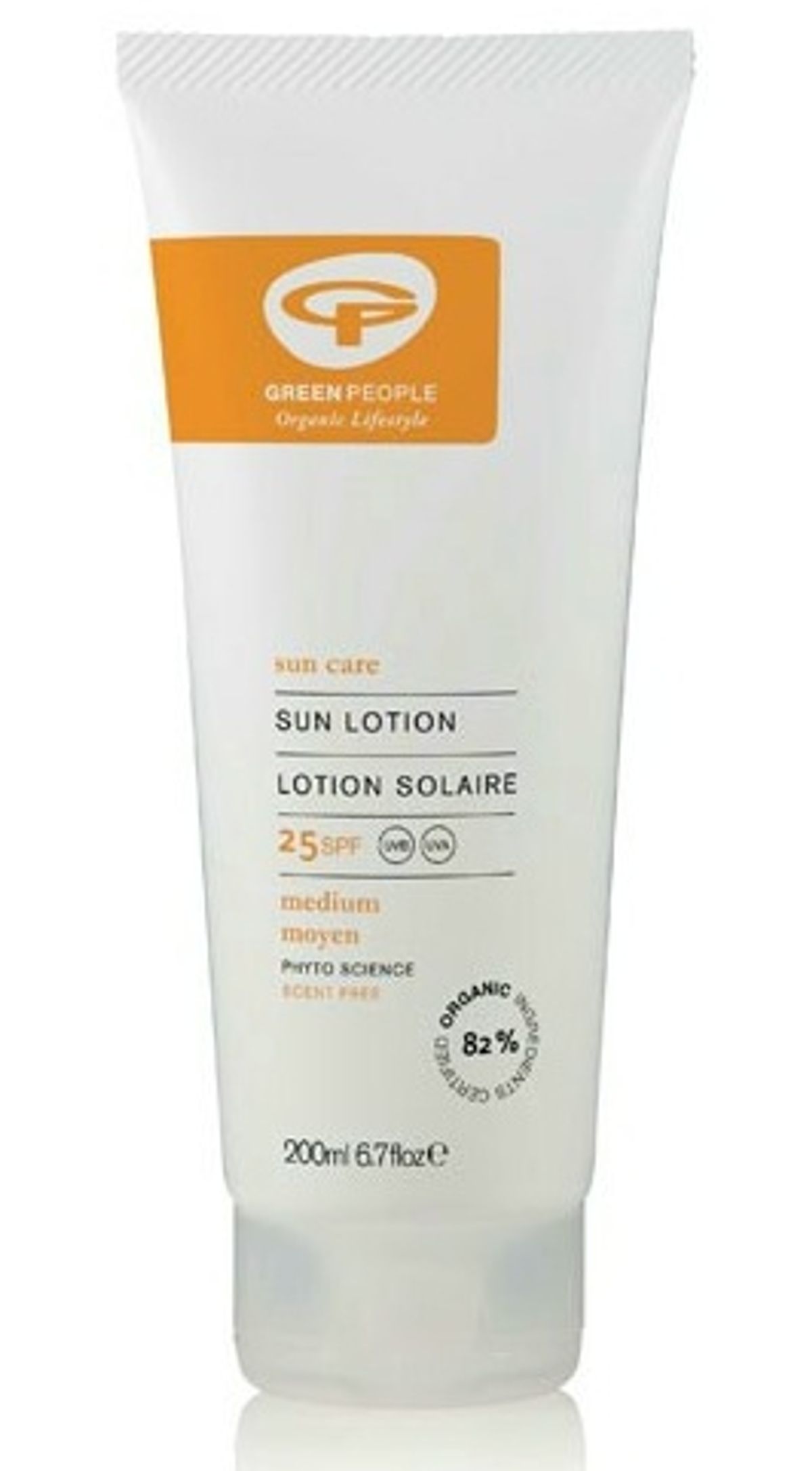 Green People Sun lotion SPF 30 u.duft, 200ml.