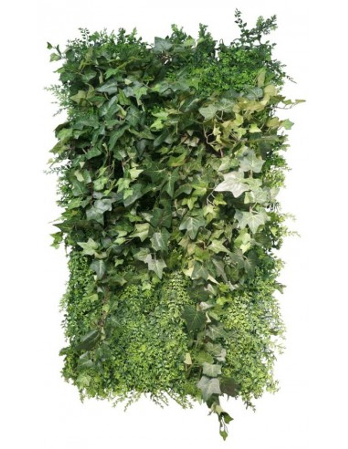 Green Space Plantevæg med kunstige planter 100 x 50 cm