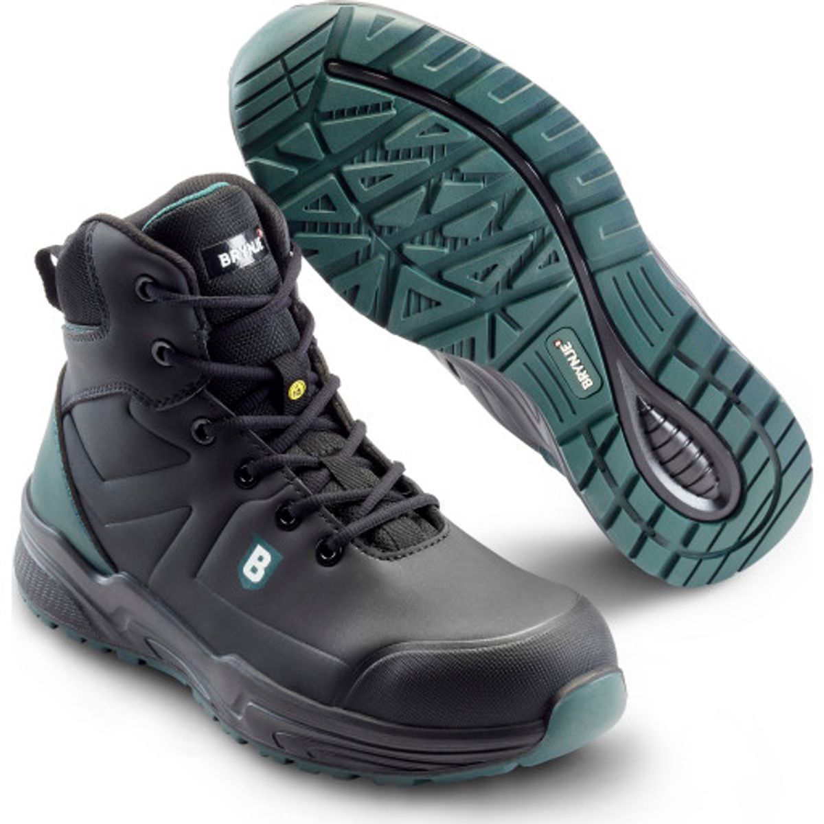 GREEN WORKING LOW BOOT S3 SRC