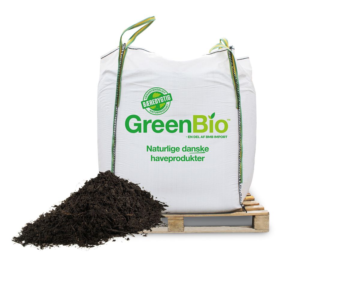 GreenBio Biokompost - bigbag á 1000 liter