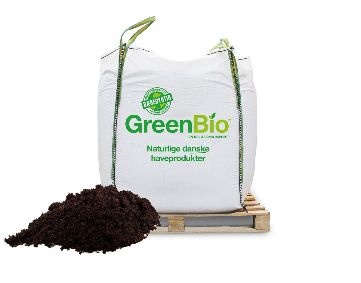 GreenBio Fibergødning - bigbag á 1000 liter