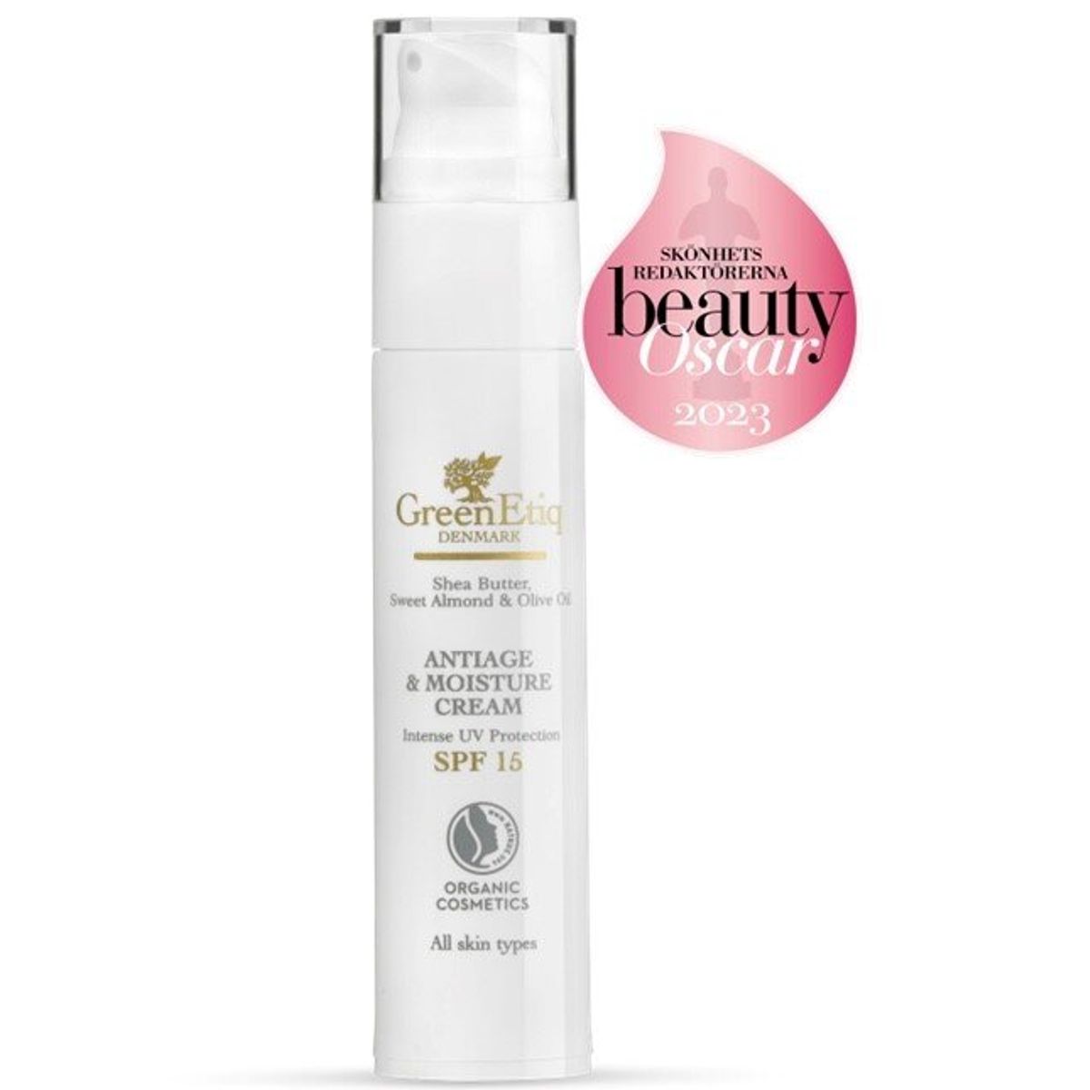 GreenEtiq AntiAge & Moisture cream SPF 15 - 50 ml.