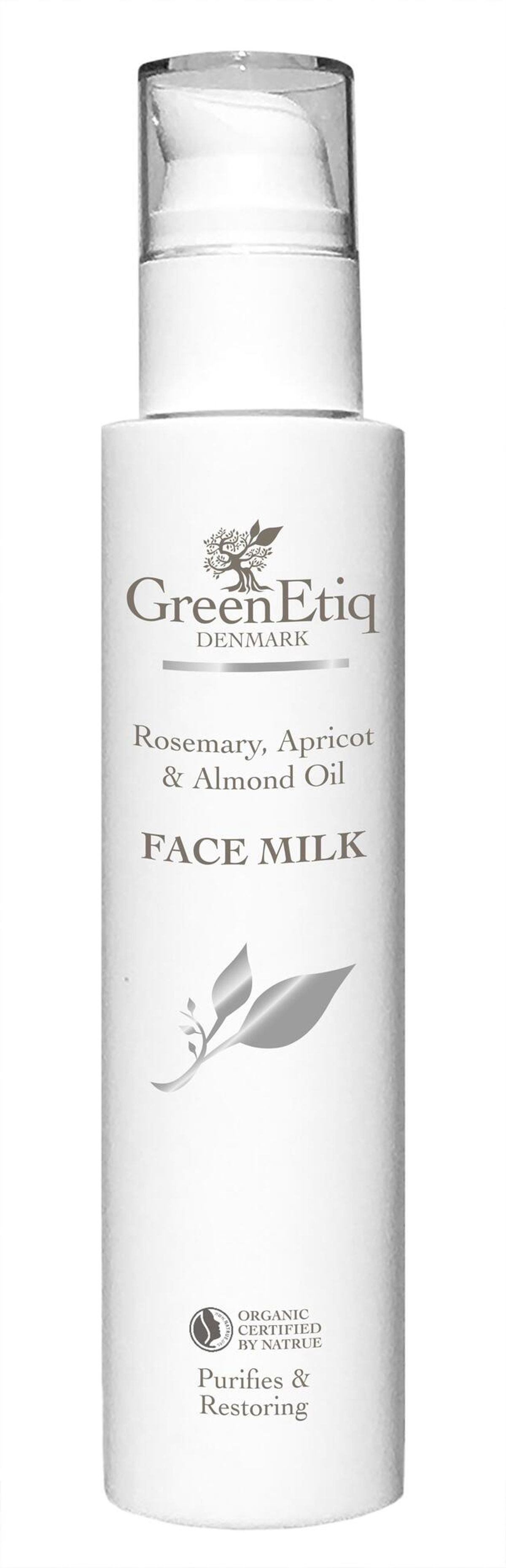 GreenEtiq FaceMilk Purifies & Restoring, 150ml.