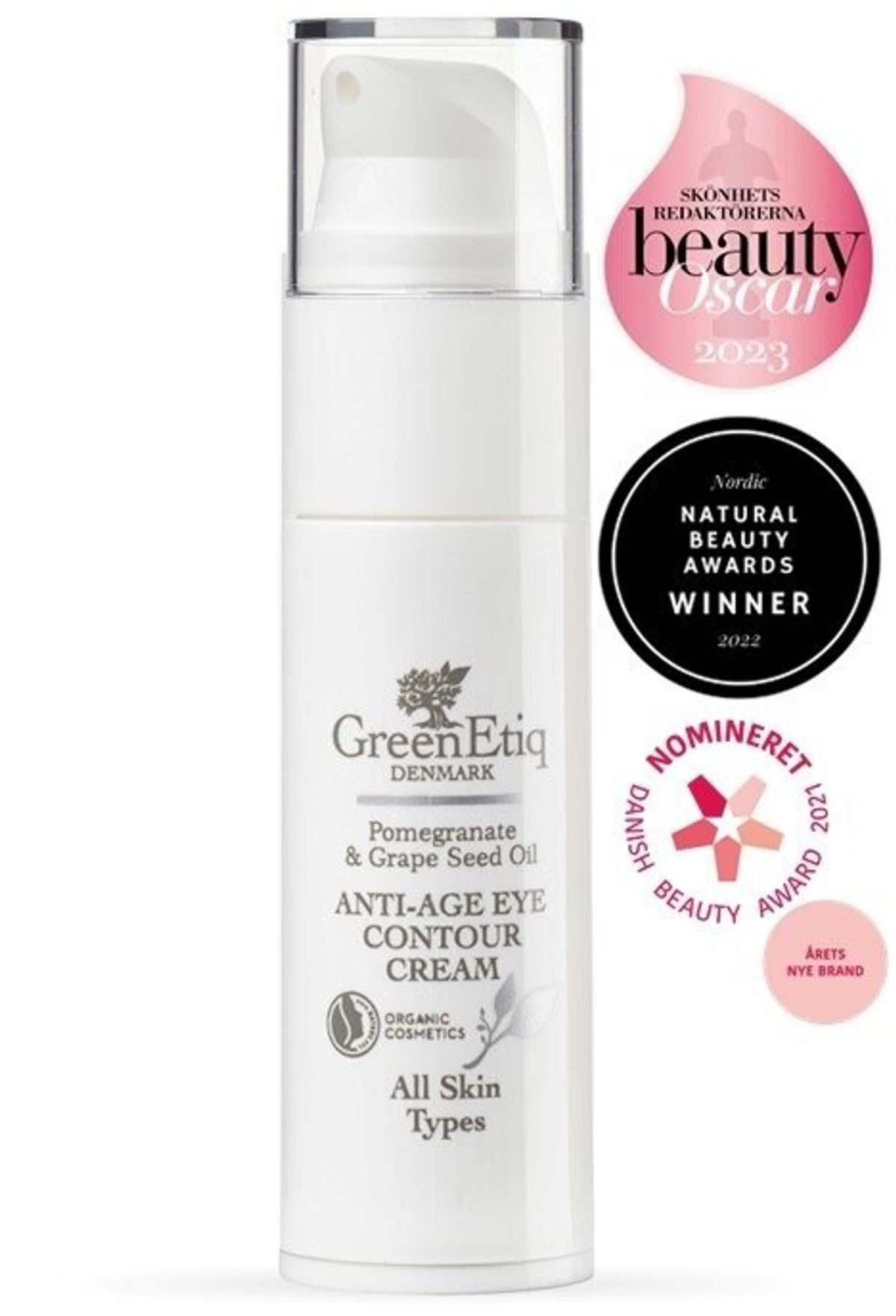 GreenEtiq Økologisk AntiAge Eye contour Cream - 30 ml.