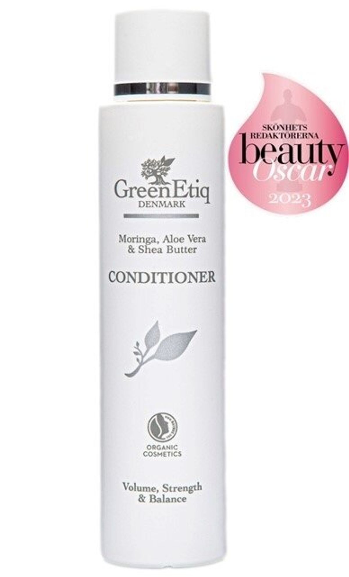 GreenEtiq Økologisk Conditioner & 100% vegansk, volume, styrke og balance - 200 ml.