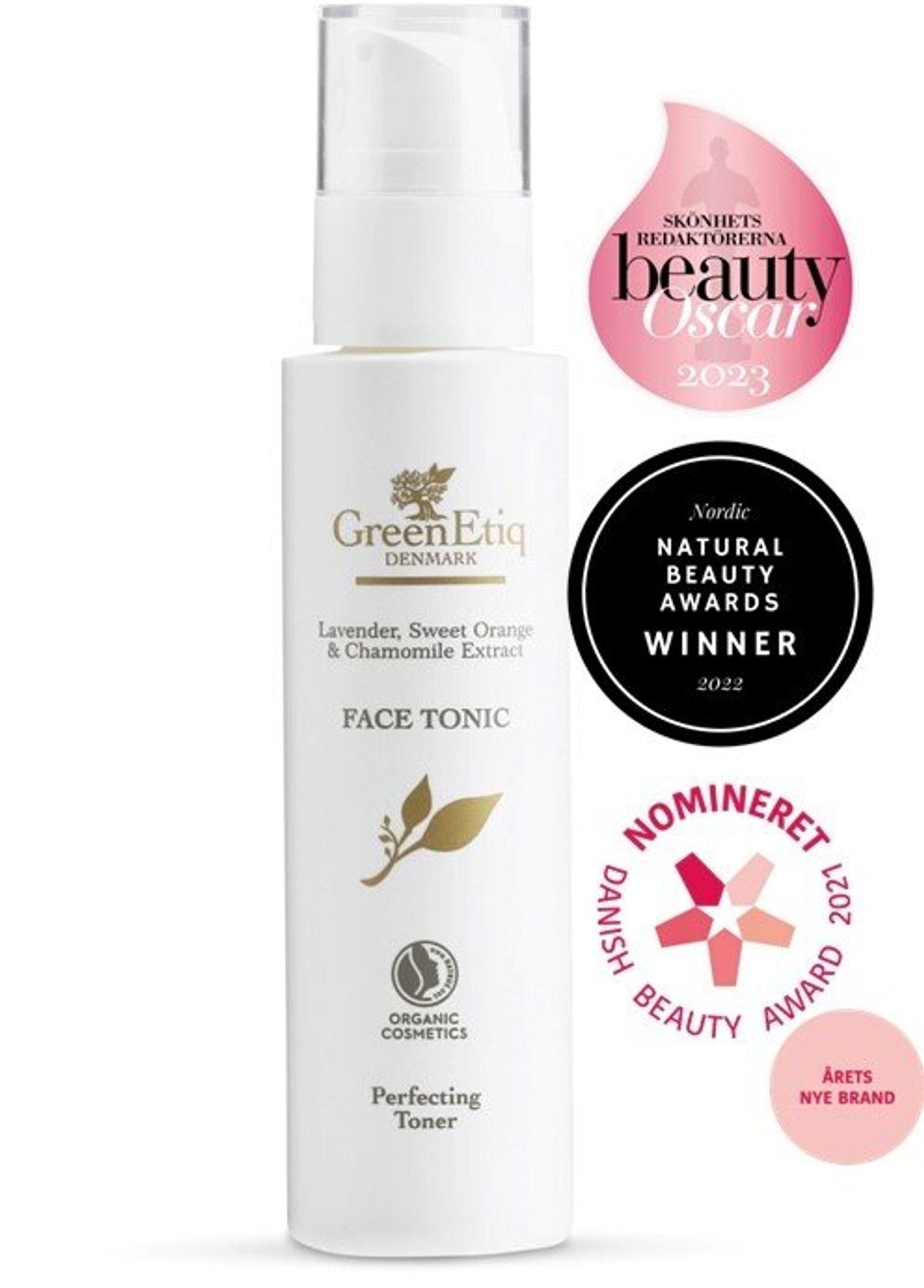 GreenEtiq Økologisk FaceTonic Perfecting toner. - 150 ml.