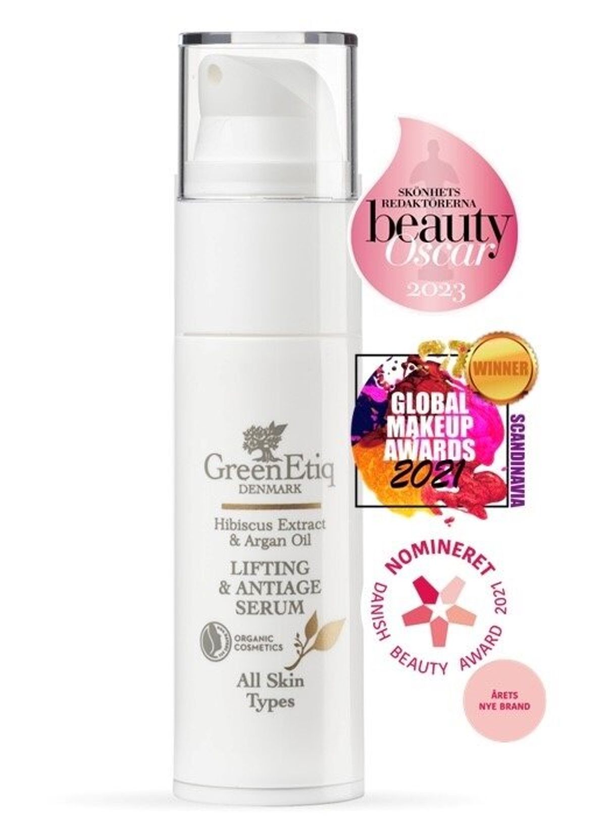 GreenEtiq Økologisk Lifting & AntiAge Serum - 30 ml.