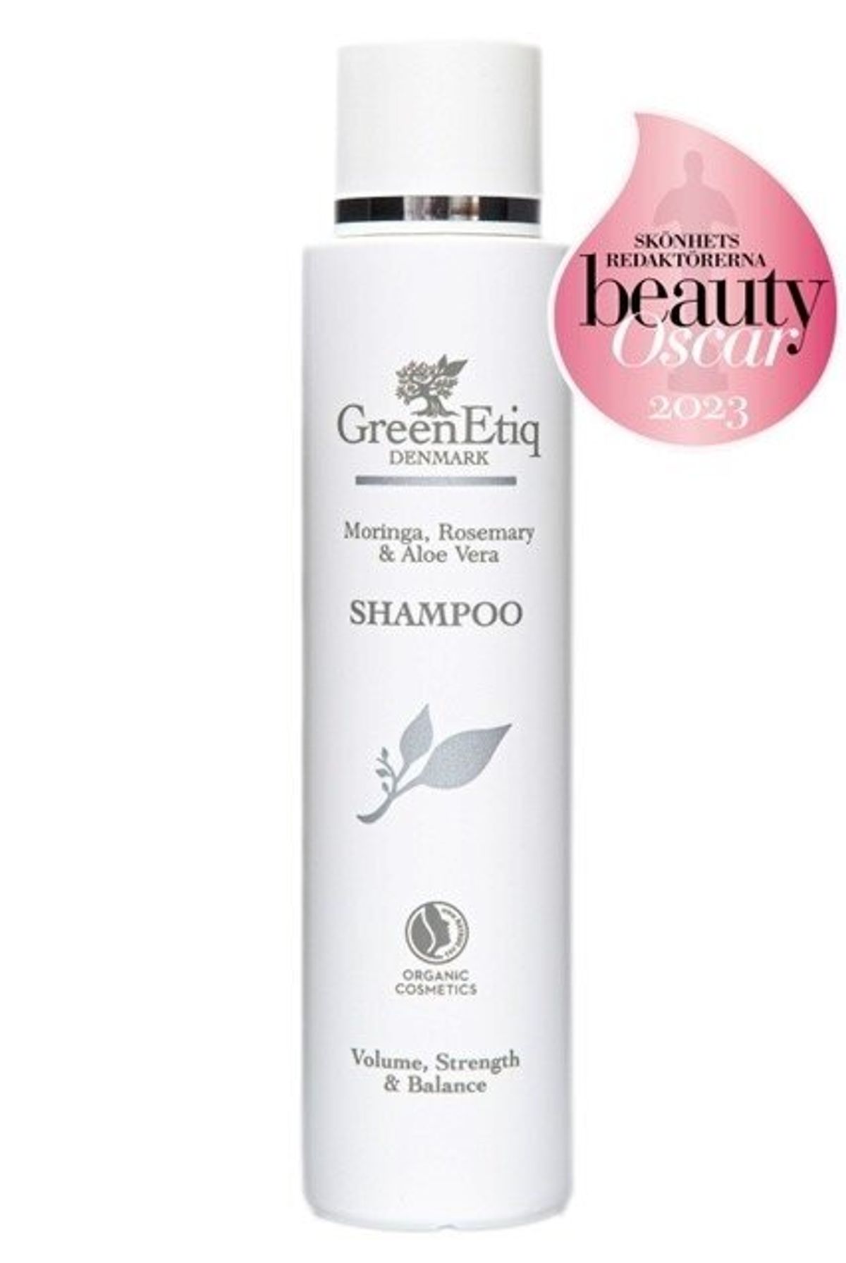 GreenEtiq Økologisk Shampoo & 100% vegansk Volume, Styrke & Balance - 200 ml.