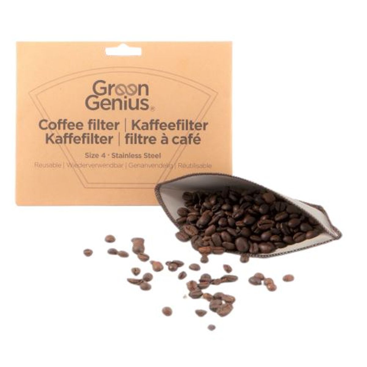 GreenGenius-Genanvendeligt Kaffefilter