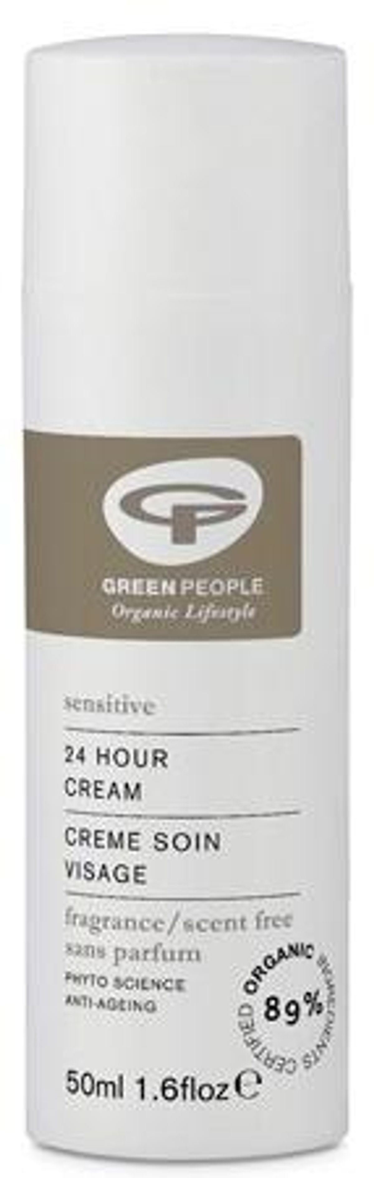 Greenpeople 24 hour cream No Scent u.duft, 50ml.