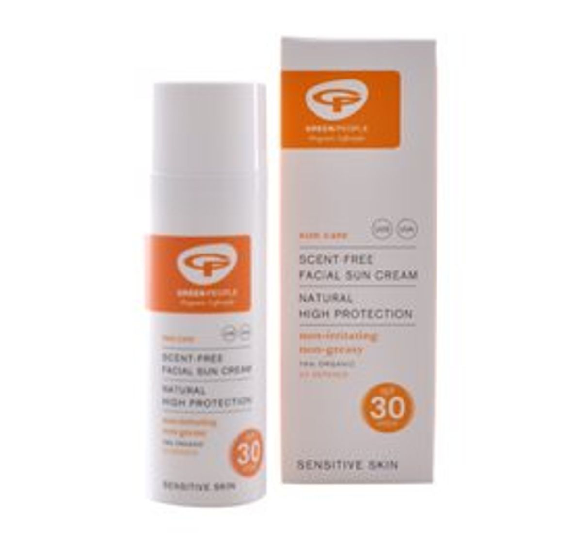 GreenPeople Facial sun creme SPF 30 neutra &bull; 50ml.