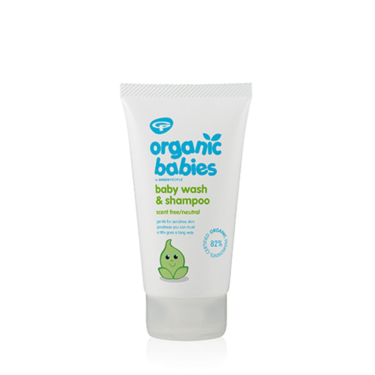 GreenPeople Organic Babies Baby Wash and Shampoo (150 ml)