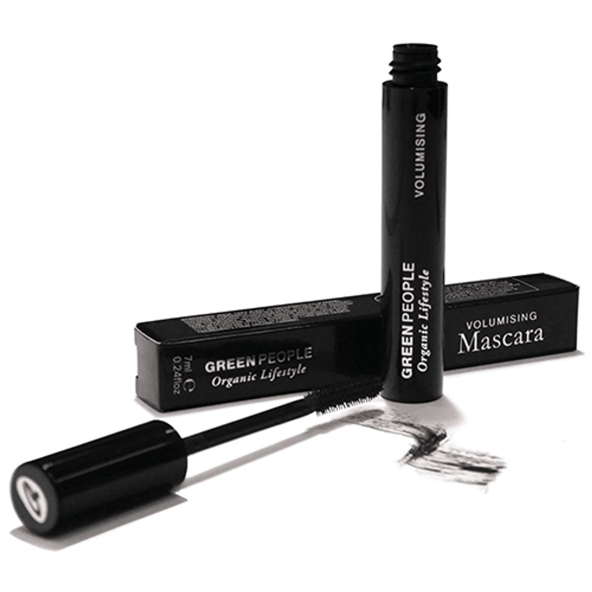 GreenPeople Volumising Mascara Black (7 ml)