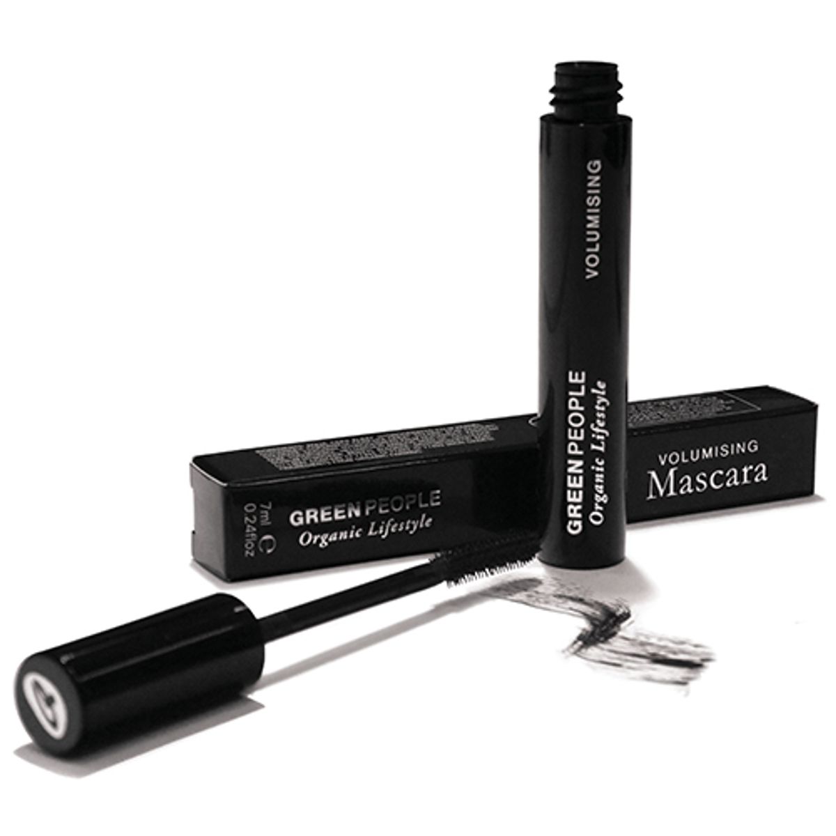 GreenPeople Volumising Mascara Brown/Black (7 ml)