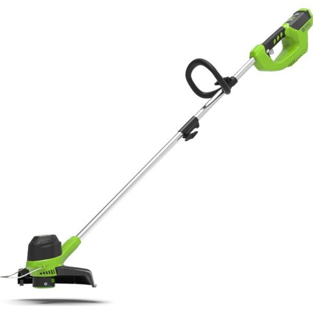 Greenworks græstrimmer 40V, 30 cm, 2trins, med batteri og lader