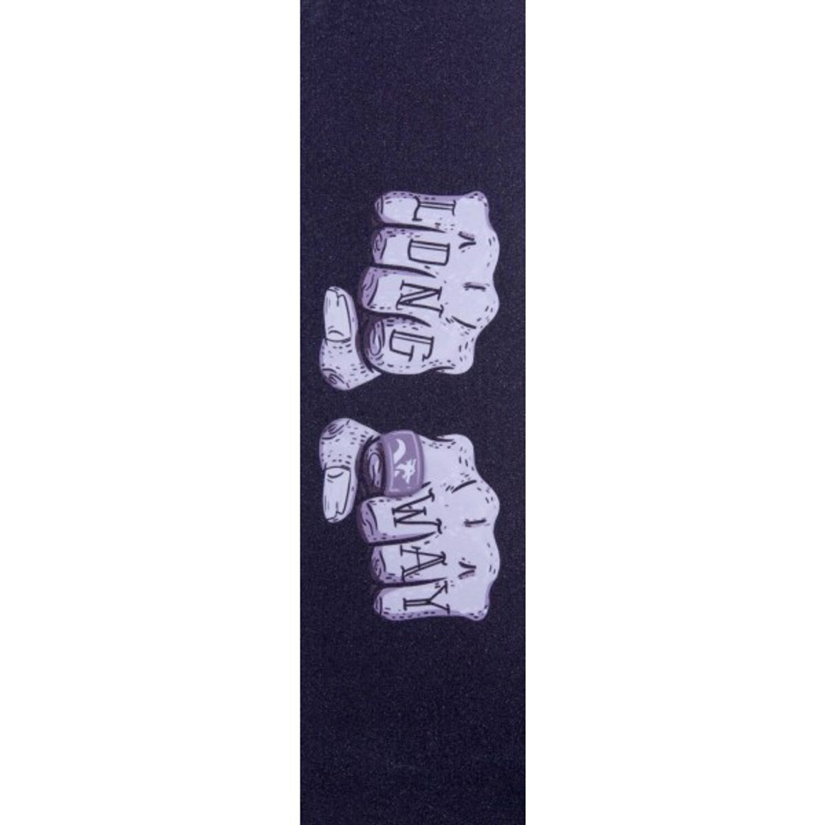 Grey Fists Printet Griptape by Longway