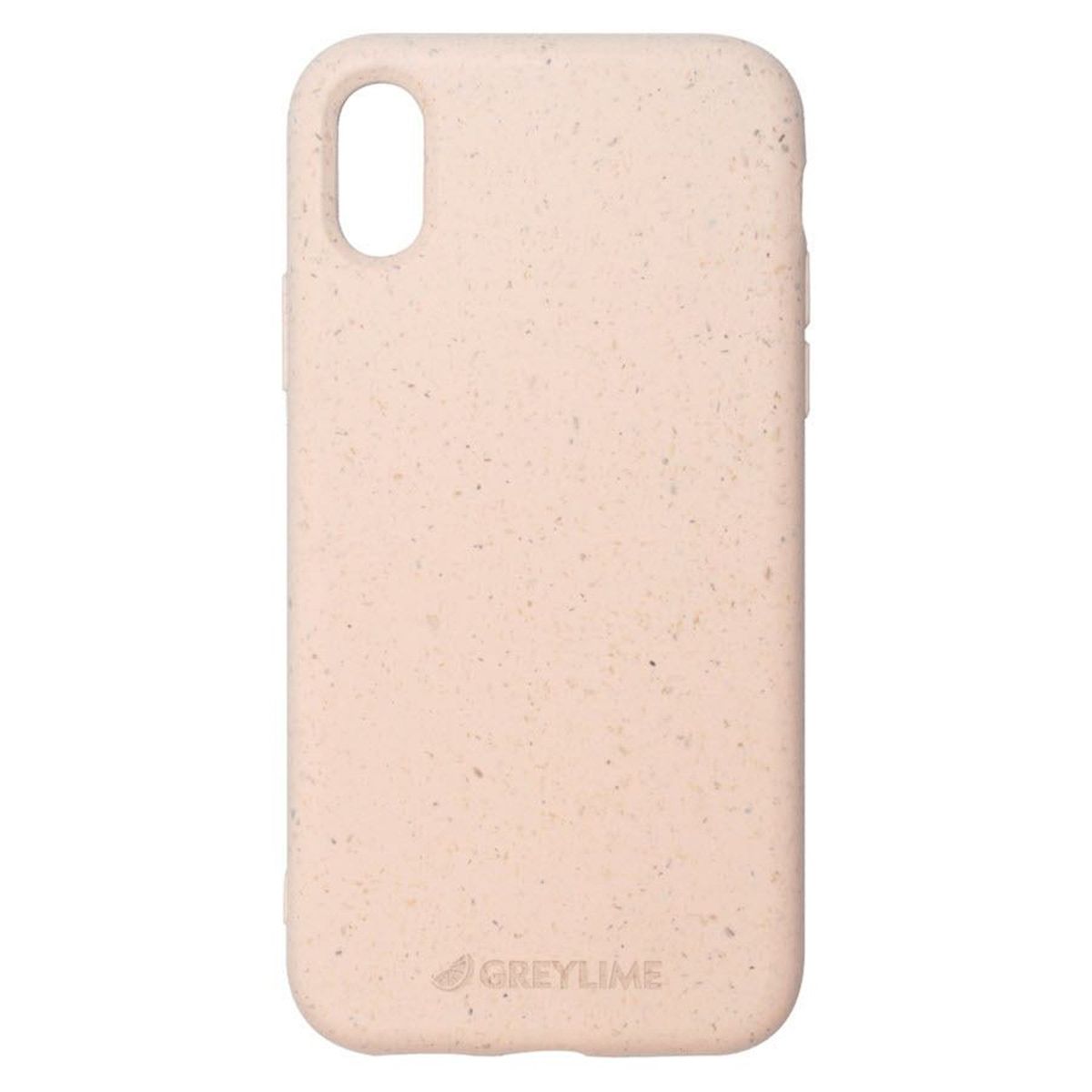 GreyLime iPhone X/XS Miljøvenligt Cover Fersken