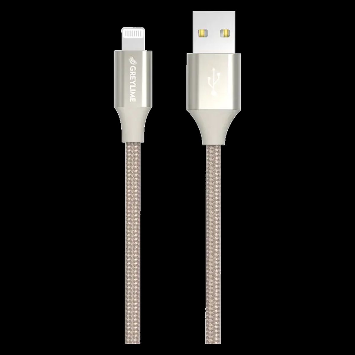 GreyLime USB - lightning kabel, beige, 2 m