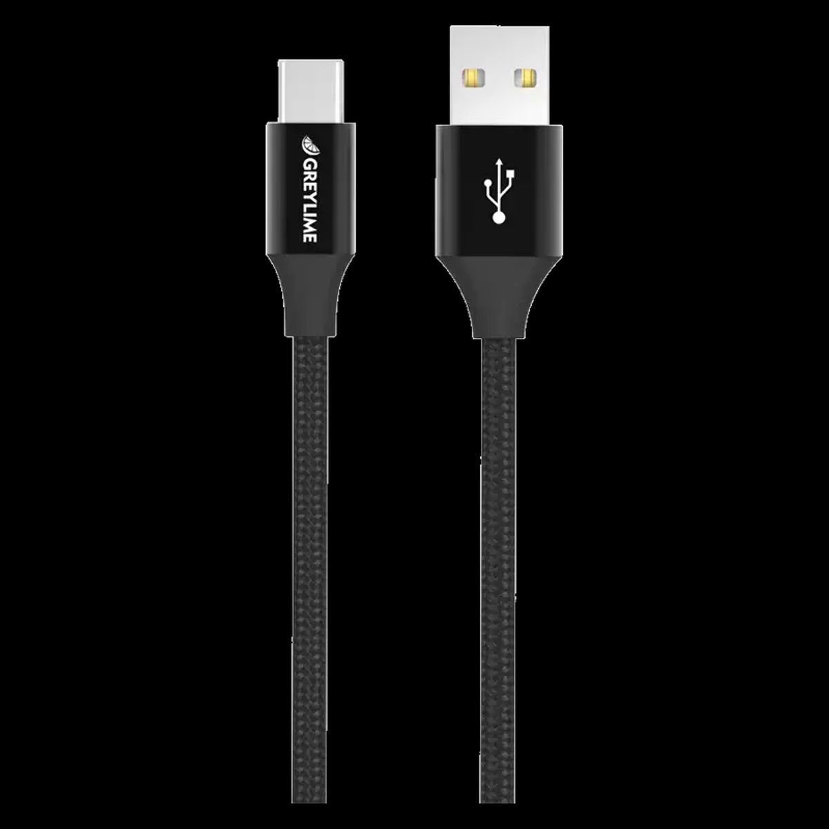 GreyLime USB - USB-C kabel, sort, 1 m