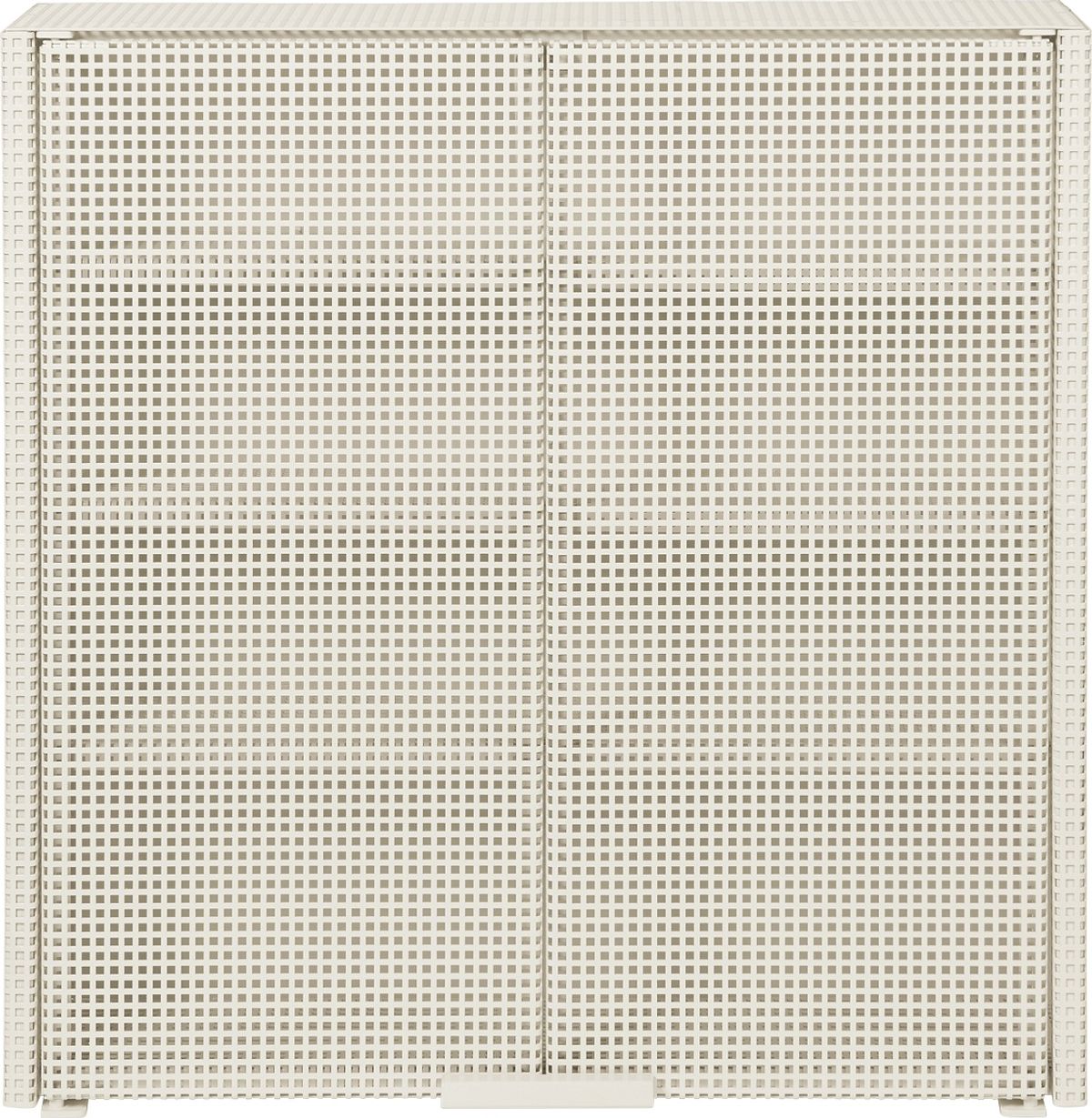 Grid, Vægskab, beige, H60x60x15 cm, pulverlakeret stål