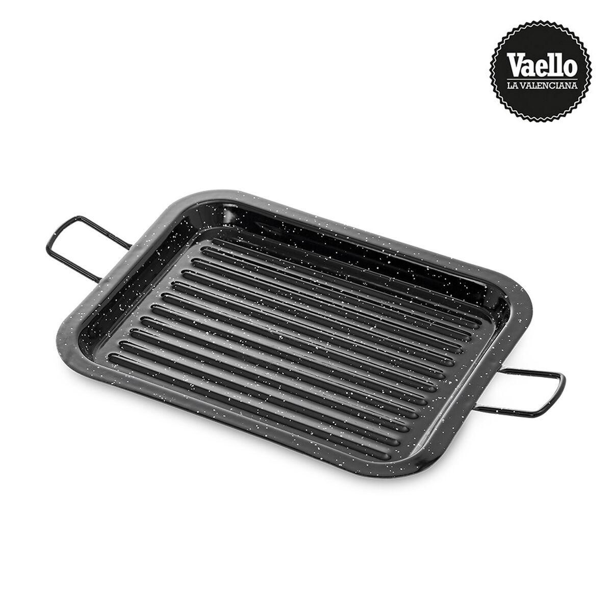 Grill Vaello 75462 Sort Glaseret stål 31 x 25 cm