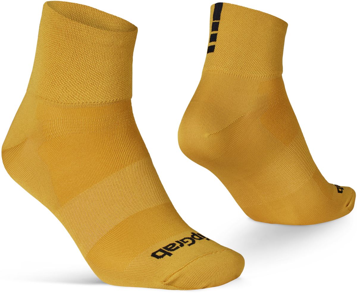 GripGrab Lightweight SL Short Sokker - Mustard Yellow