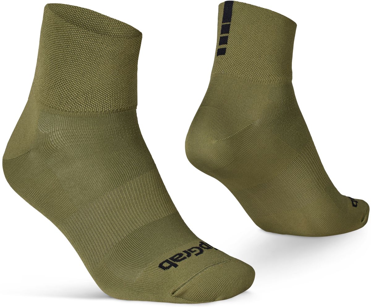 GripGrab Lightweight SL Short Sokker - Olive Green