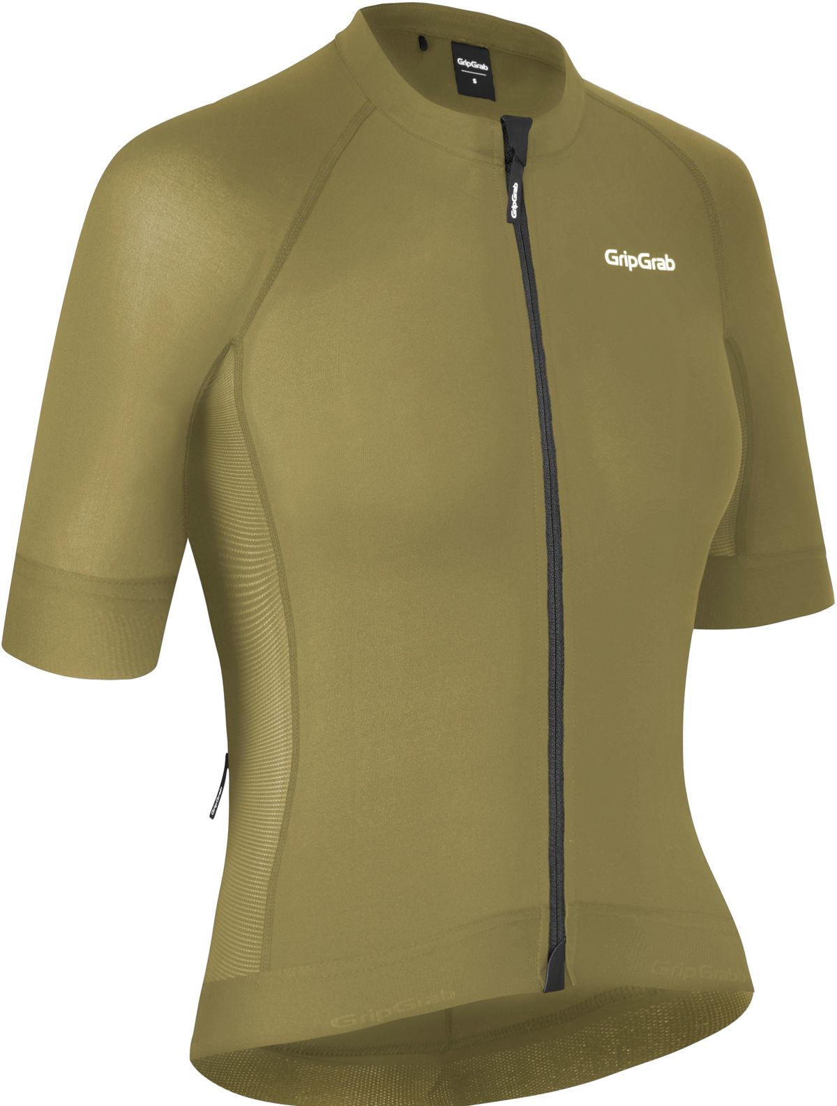 GripGrab Women's Pace Kortærmet Cykeltrøje - Olive Green