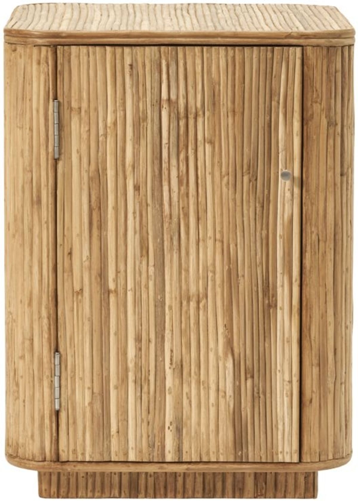 Gro, Vitrineskab, natur, H70x48x48 cm, mdf, rattan