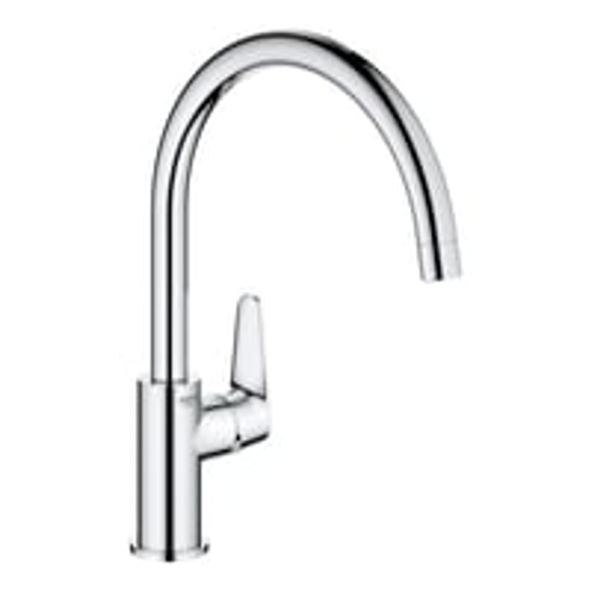 Grohe BauCurve kkkenarmatur, hj C-tud, krom