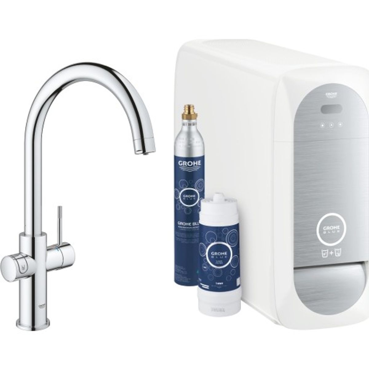 Grohe Blue Home køkkenarmatur, krom