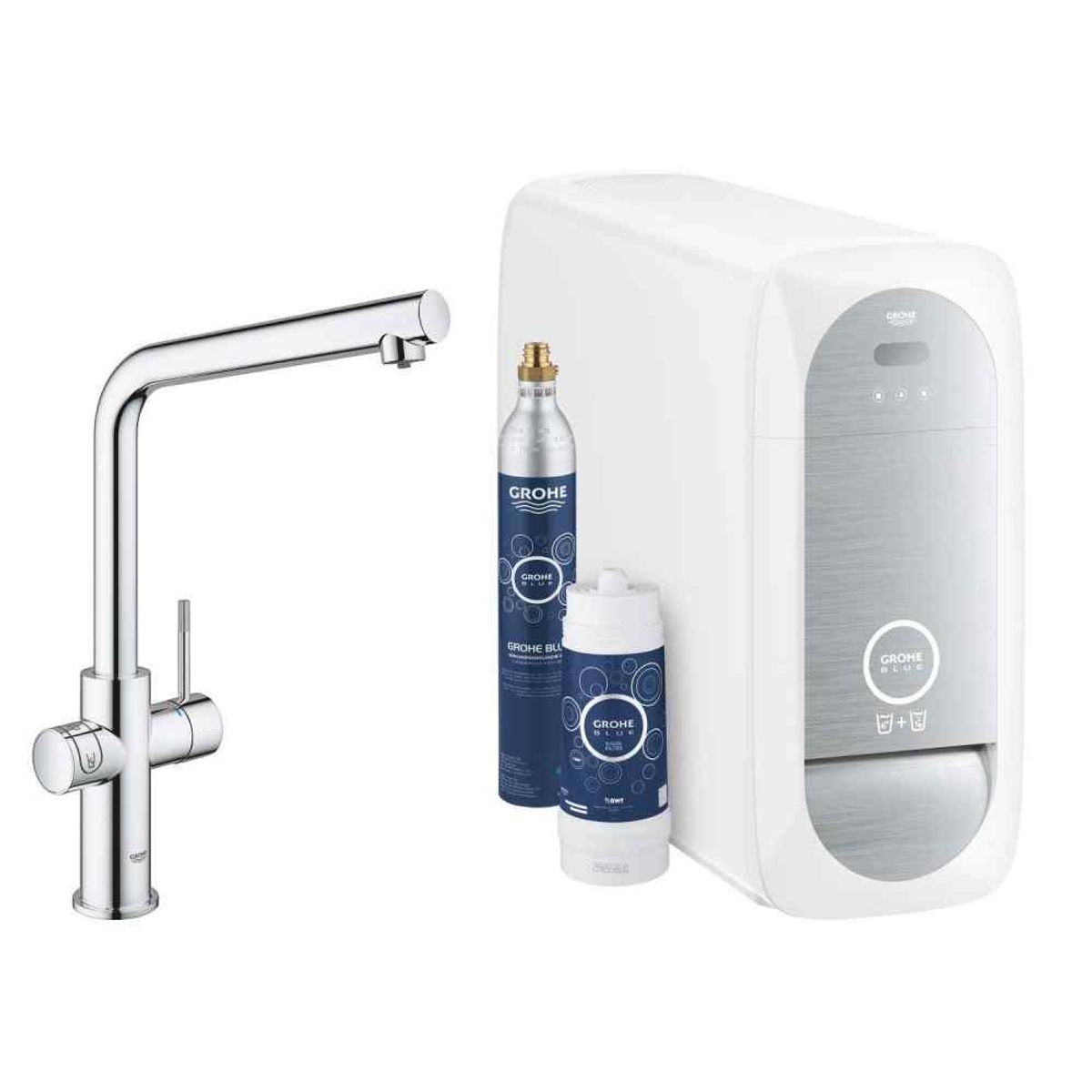 GROHE Blue Home - L-tud - Krom