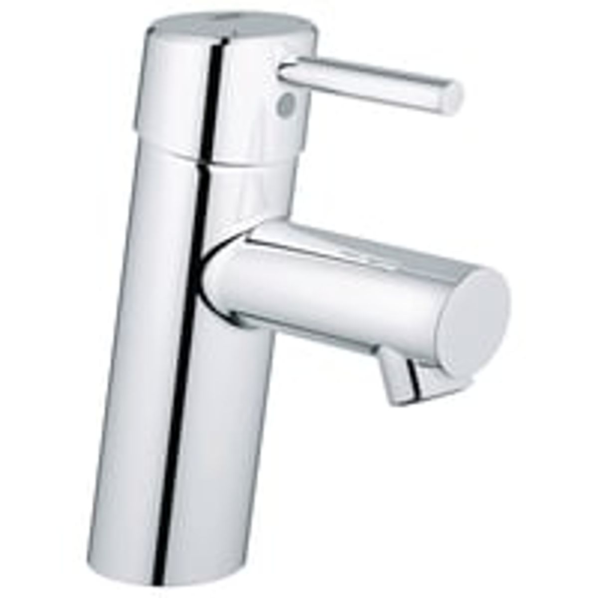 Grohe Concetto hndvaskarmatur, 1-grebs, S-Size, m/ push-up bundventil, Krom