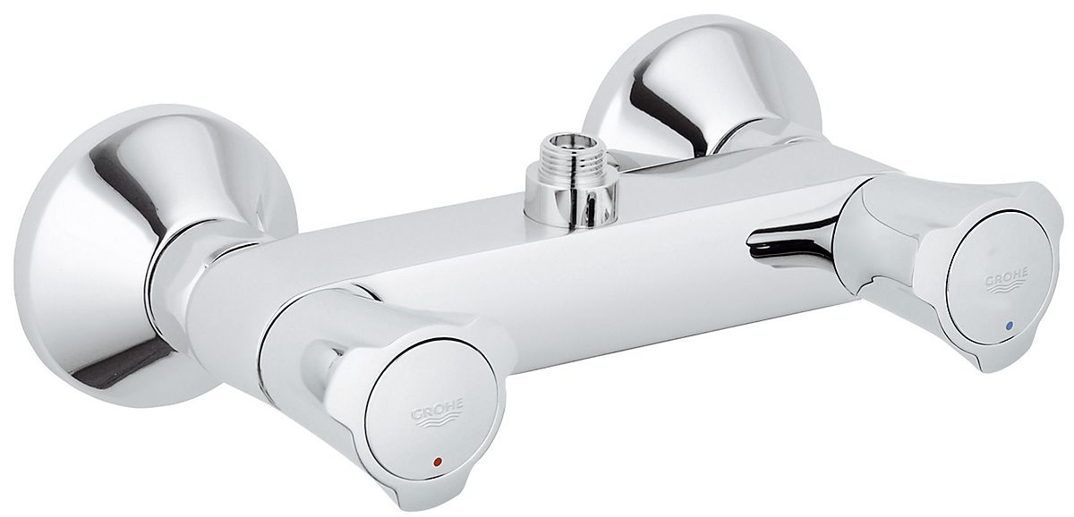 GROHE Costa L brusearmatur 2 greb med tilslutning op. Inkl. 3/4 studs. Krom