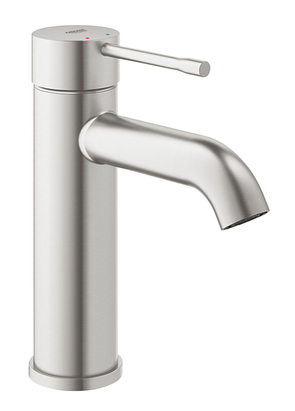 GROHE Essence håndvaskarmatur glat krop, Supersteel