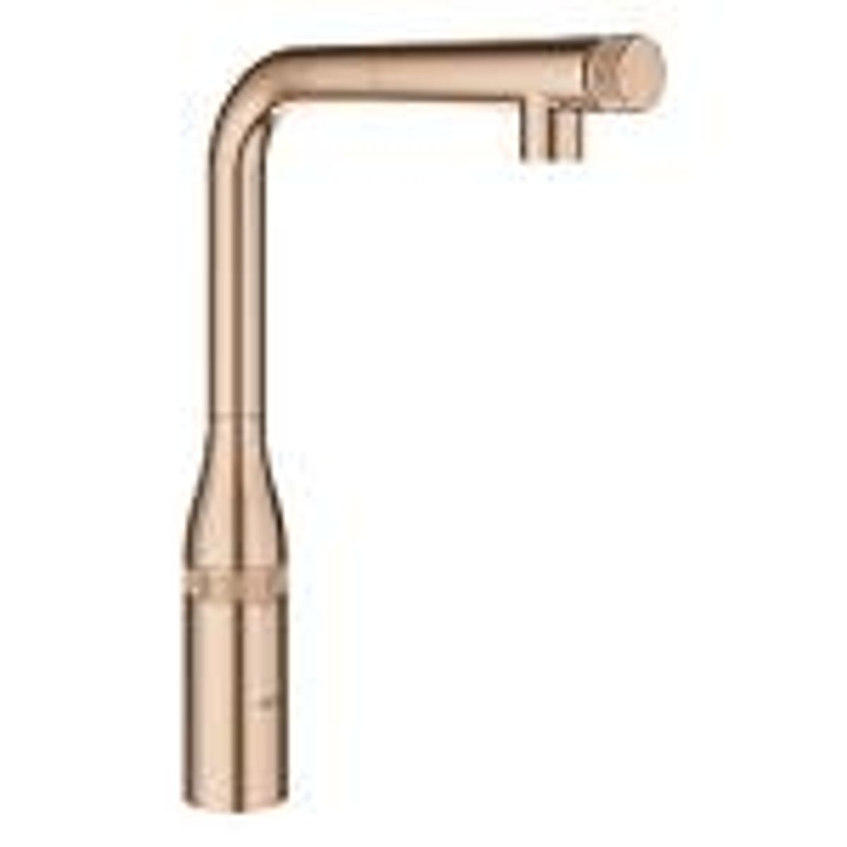 Grohe Essence Smart Control køkkenarmatur L-tud udtræksmousseur, GROHE Zero, børstet warm sunset