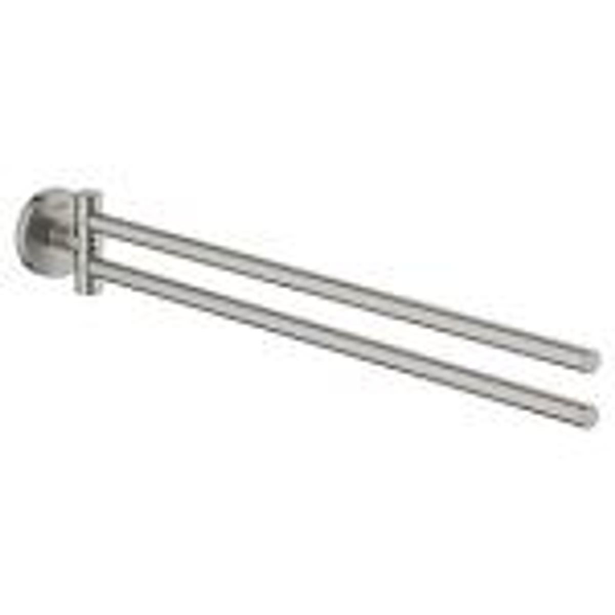 GROHE Essentials Håndklædeholder, 2 armet, 439 mm - Supersteel