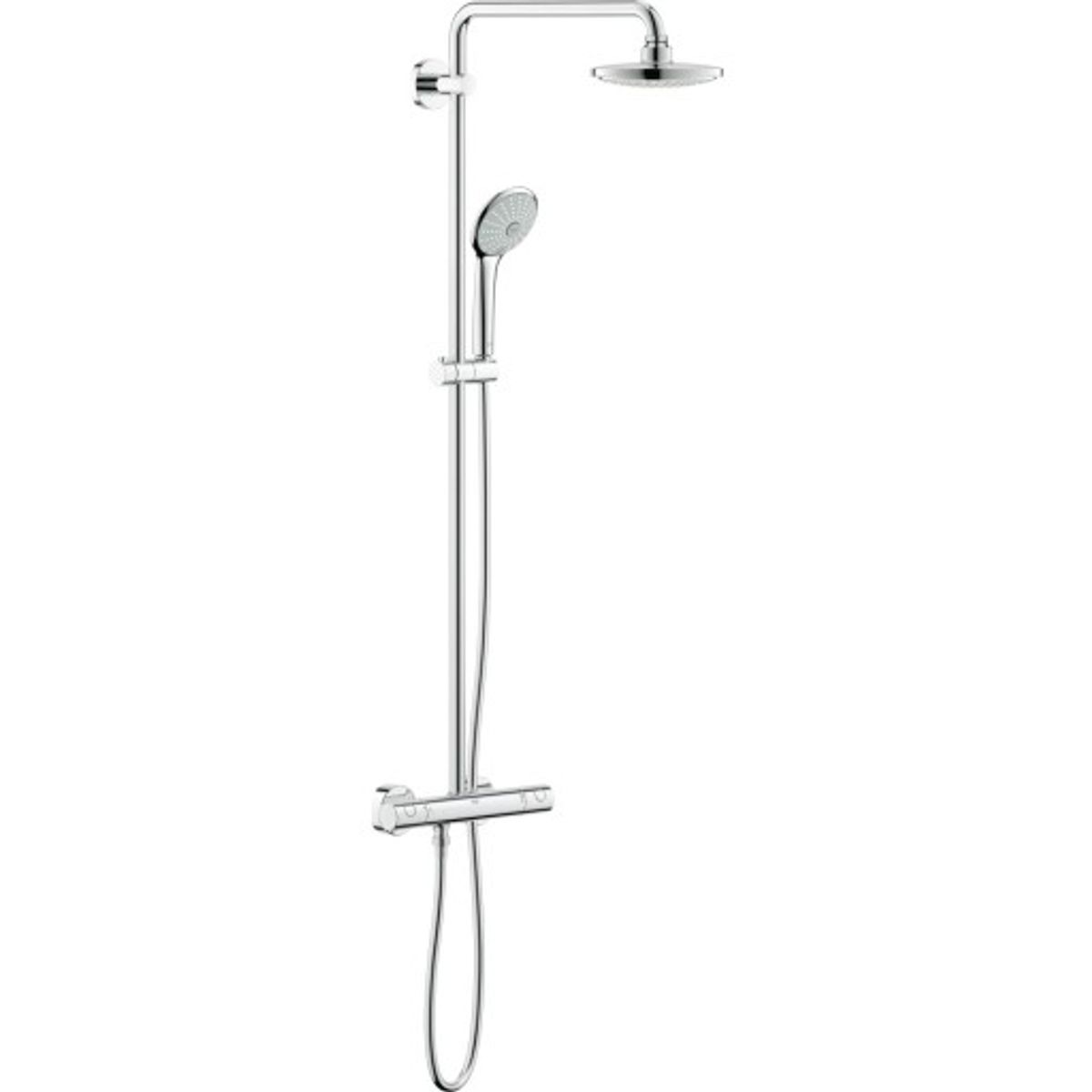 Grohe Euphoria 180 brusesæt, krom