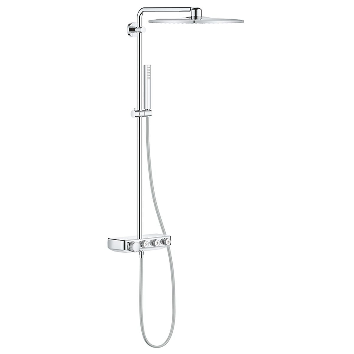 GROHE Euphoria smartcontrol 310 brusesystem med firkantet hovedbruser, krom