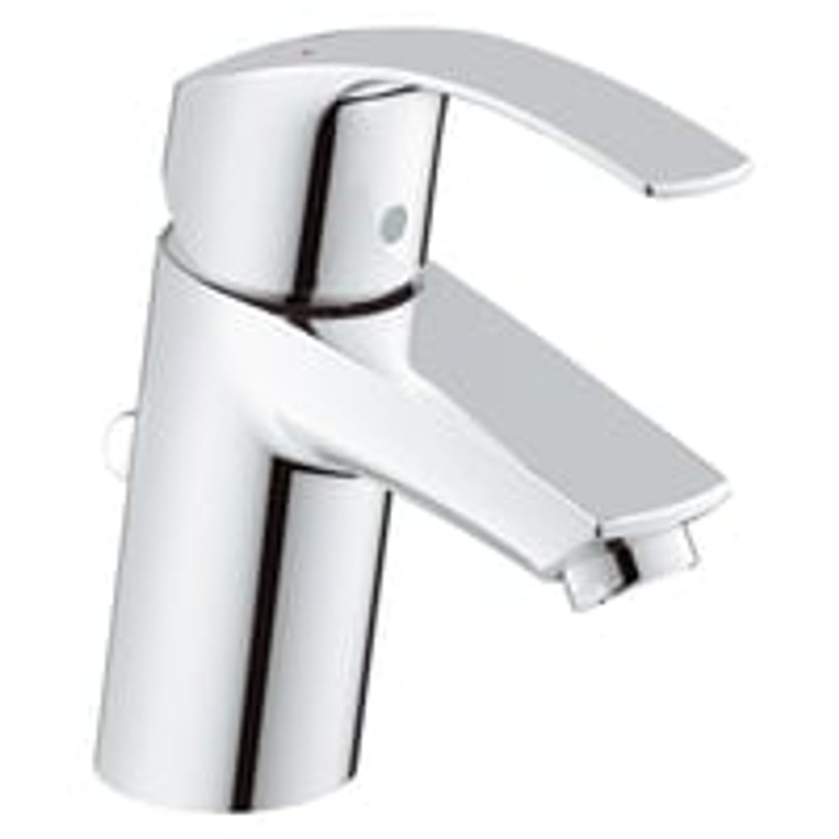 Grohe Eurosmart hndvaskarmatur, lft-op bundventil, krom, S-Size