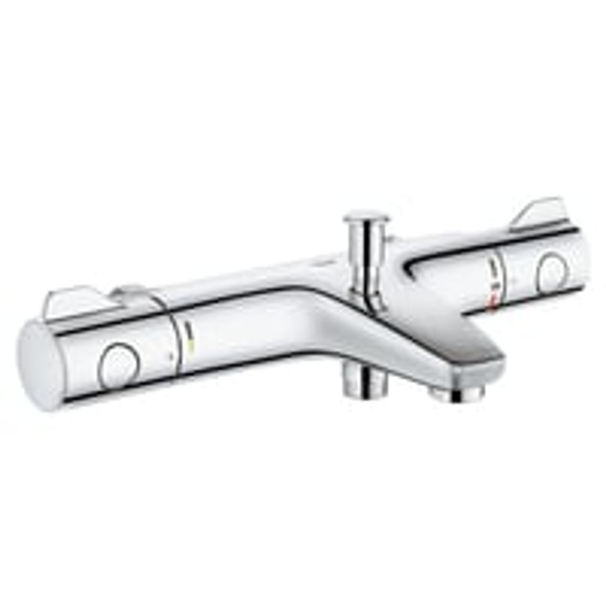 Grohe Grohtherm 800 kar- og brusearmatur, 2-grebs, Krom