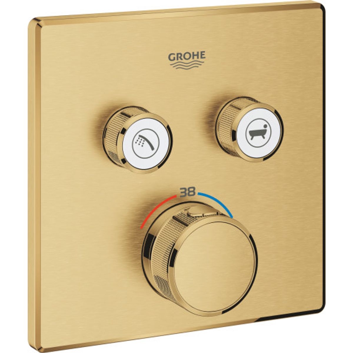 GROHE GROHTHERM SMARTCONTROL termostatbatteri 158x158mm udv dele