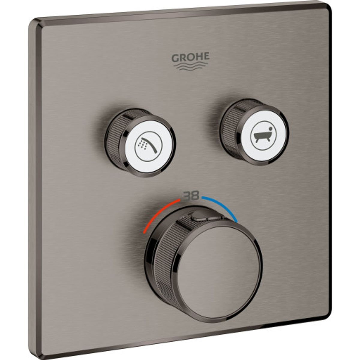 GROHE GROHTHERM SMARTCONTROL termostatbatteri 158x158mm udv dele