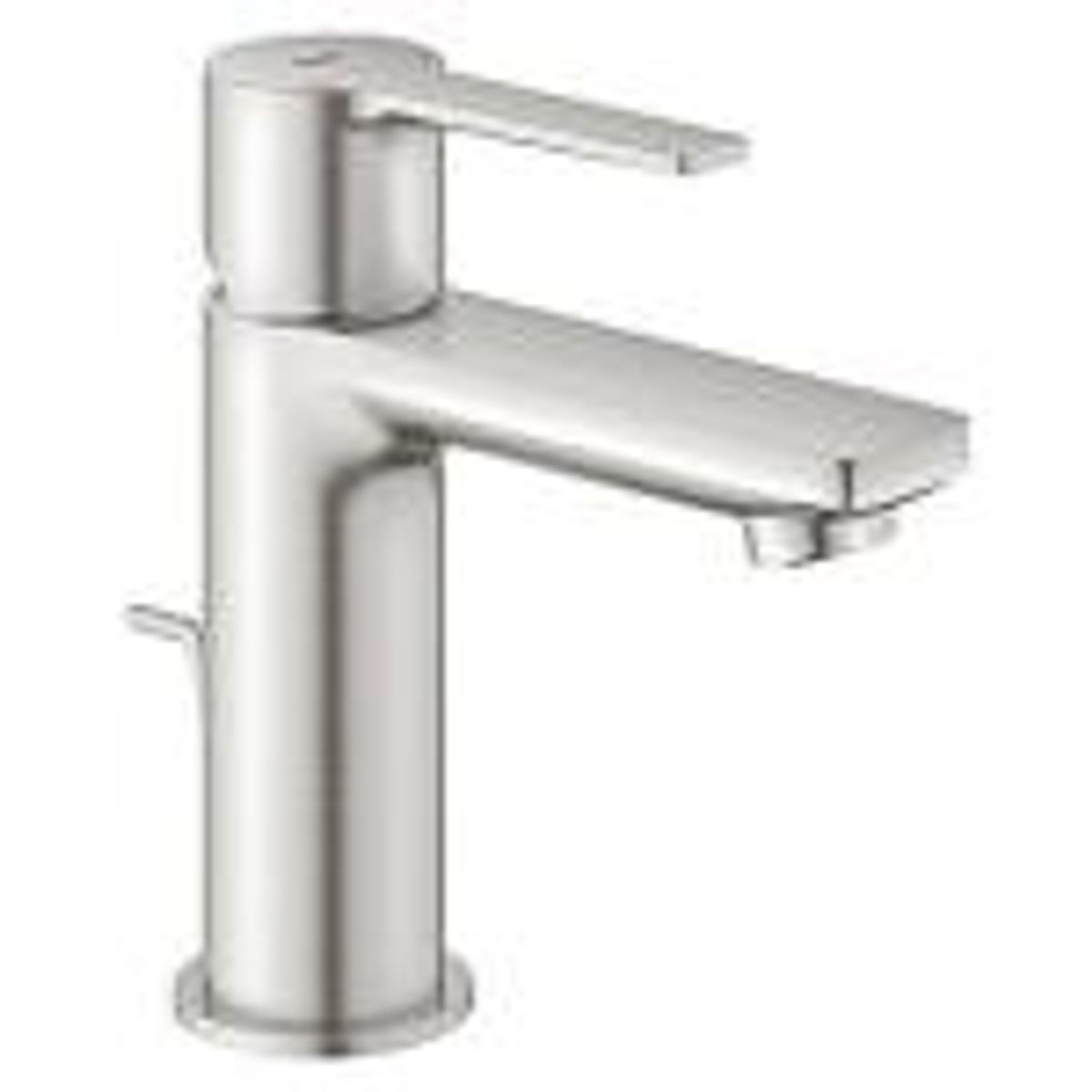 GROHE Lineare håndvaskarmatur XS Med bundventil. Supersteel