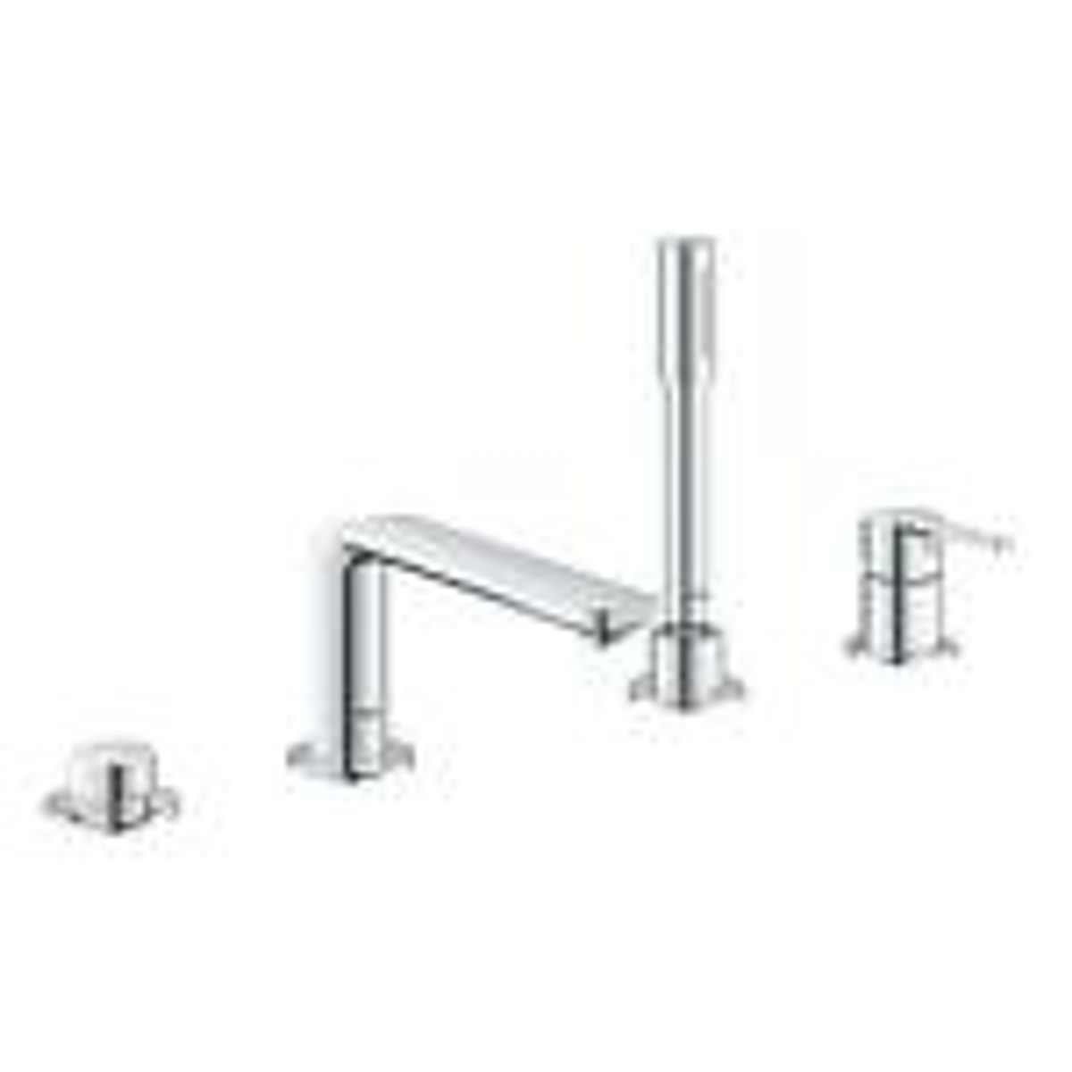 GROHE Lineare New badekar & brusekombination 4-hul. Krom