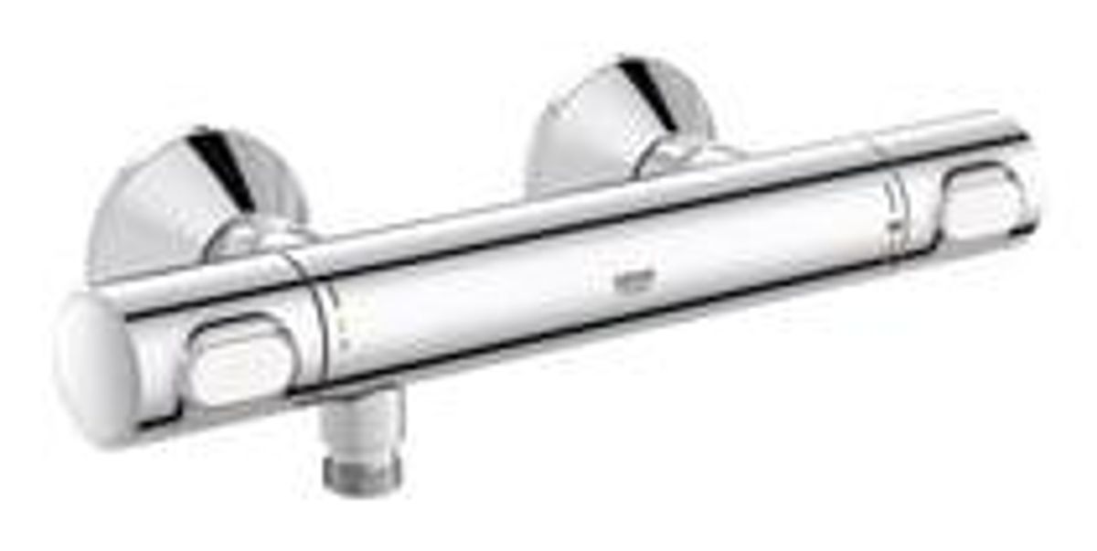 Grohe precision flow brusearmatur vægmonteret krom