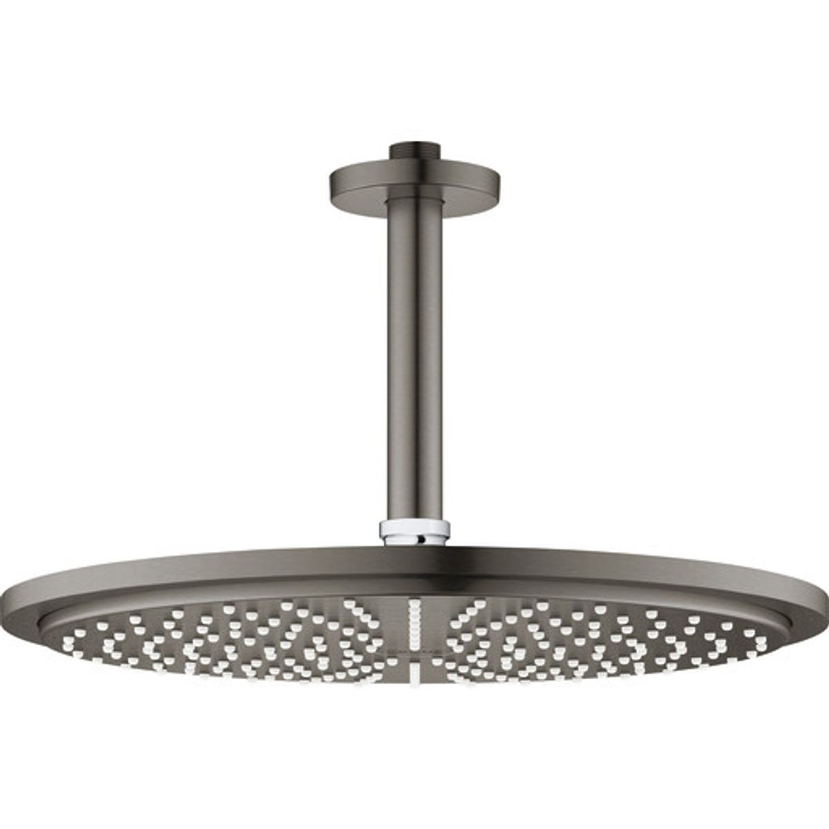 Grohe Rainshower Cosmopolitan brusehoved, Ø31 cm, vandbesparende, børstet sort krom